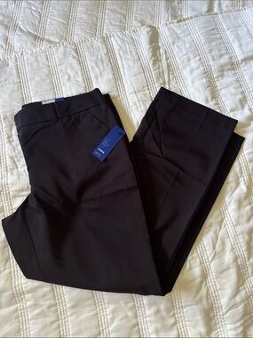 Apt. 9 Black Straight-Leg Dress Pants